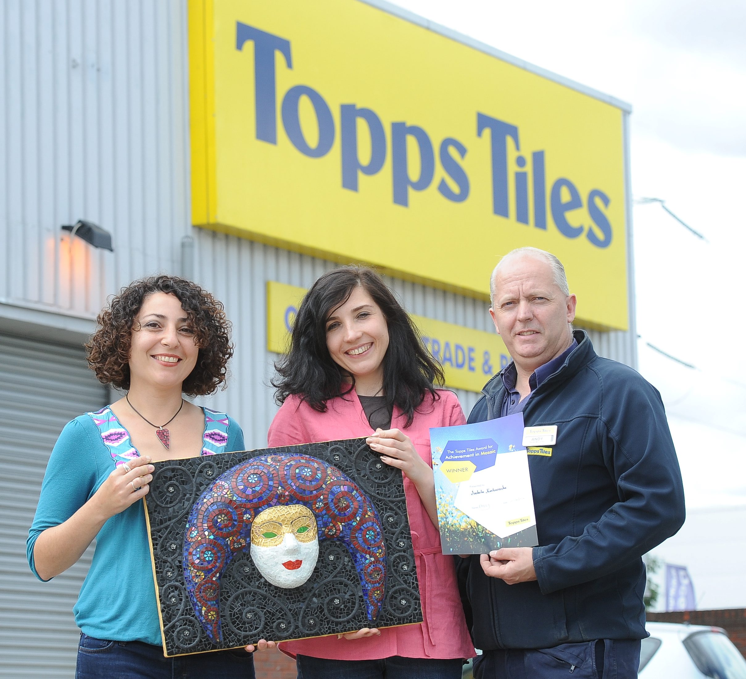 Topps Tiles Award Mosaic Art London