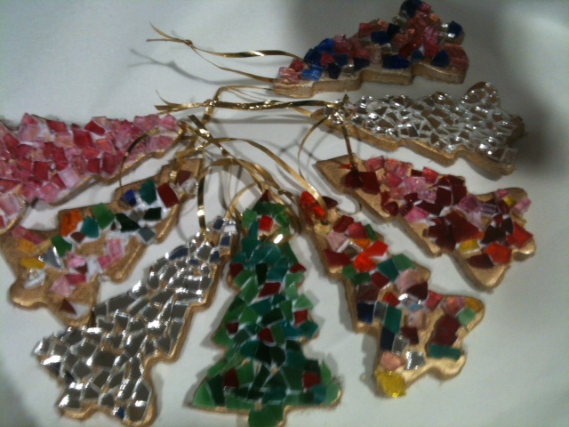 mosaic christmas decorations Concetta Perot