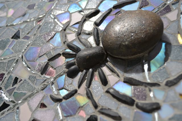 spider web mosaic 4