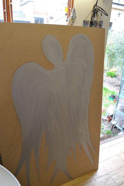 angel 2 mosaic angel in progress